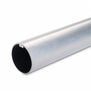 Aluminium tube 40 mm with single groove